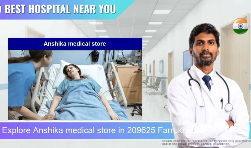 Anshika medical store located in Pincode 209625 Farrukhabad