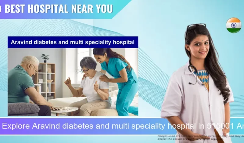 Aravind diabetes and multi speciality hospital located in Pincode 515001 Anantapur