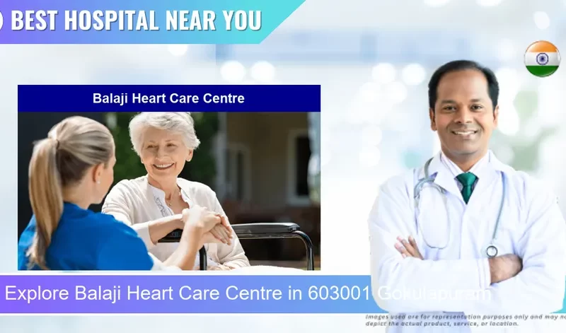 Balaji Heart Care Centre located in Pincode 603001 Gokulapuram