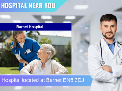 Barnet Hospital located at Barnet EN5 3DJ