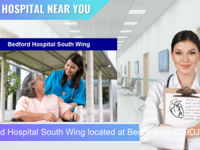 Bedford Hospital South Wing located at Bedford MK42 9DJ