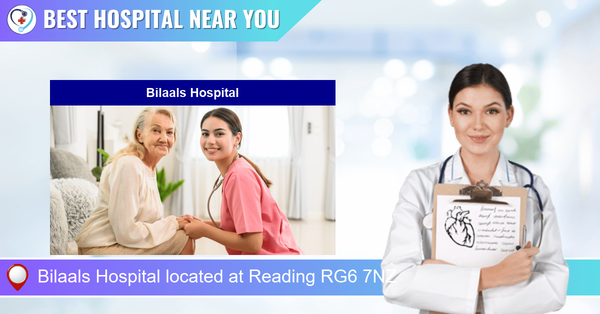 Bilaals Hospital located at Reading RG6 7NZ