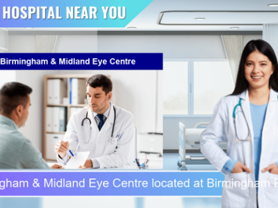 Birmingham & Midland Eye Centre located at Birmingham B18 7QH
