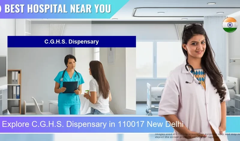 C.G.H.S. Dispensary located in Pincode 110017 New Delhi
