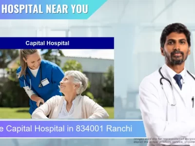 Capital Hospital located in Pincode 834001 Ranchi