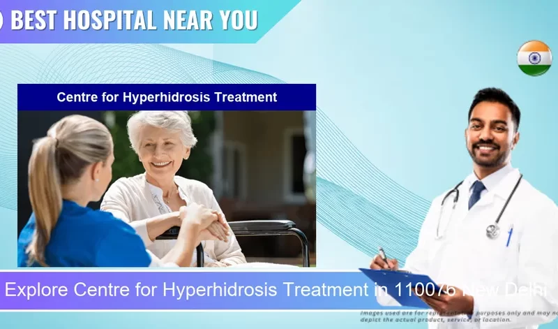 Centre for Hyperhidrosis Treatment located in Pincode 110076 New Delhi