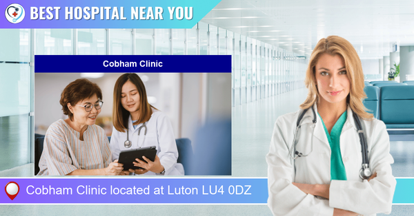 Cobham Clinic located at Luton LU4 0DZ