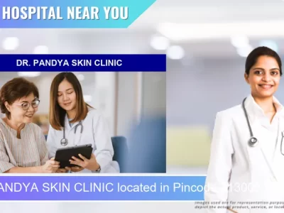 DR. PANDYA SKIN CLINIC located in Pincode 313002 Udaipur