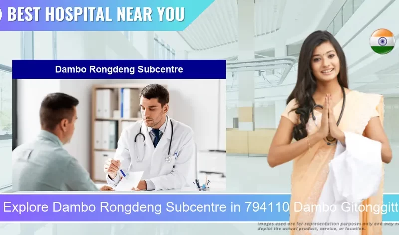Dambo Rongdeng Subcentre located in Pincode 794110 Dambo Gitonggittim