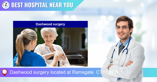 Dashwood surgery located at Ramsgate CT11 9PR