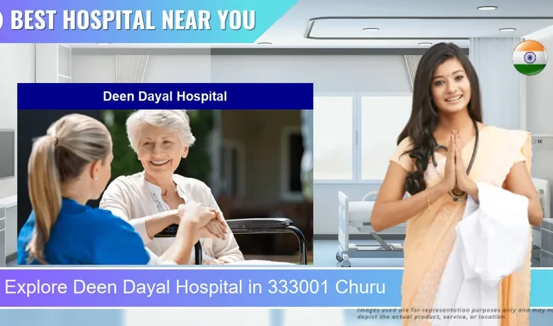 Deen Dayal Hospital located in Pincode 333001 Churu