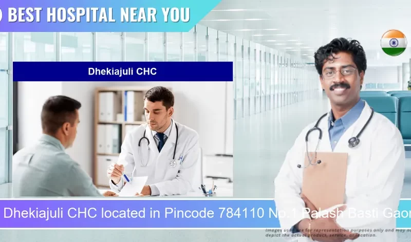 Dhekiajuli CHC located in Pincode 784110 No.1 Palash Basti Gaon