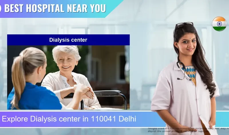 Dialysis center located in Pincode 110041 Delhi