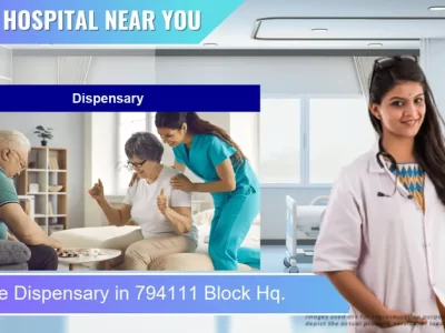 Dispensary located in Pincode 794111 Block Hq.
