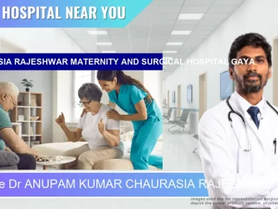 Dr ANUPAM KUMAR CHAURASIA RAJESHWAR MATERNITY AND SURGICAL HOSPITAL GAYA. located in Pincode 823001 Gaya