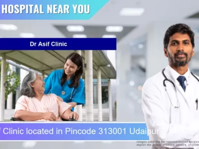Dr Asif Clinic located in Pincode 313001 Udaipur