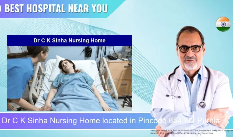 Dr C K Sinha Nursing Home located in Pincode 854302 Purnia