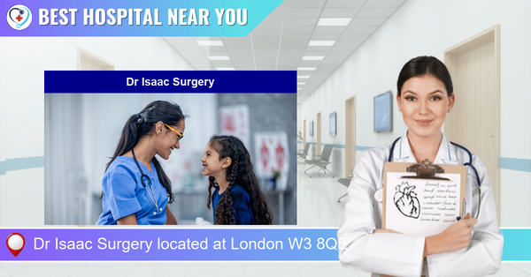 Dr Isaac Surgery located at London W3 8QE