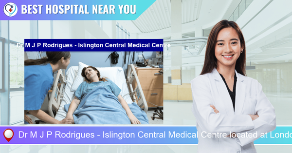 Dr M J P Rodrigues - Islington Central Medical Centre located at London N1 1SW