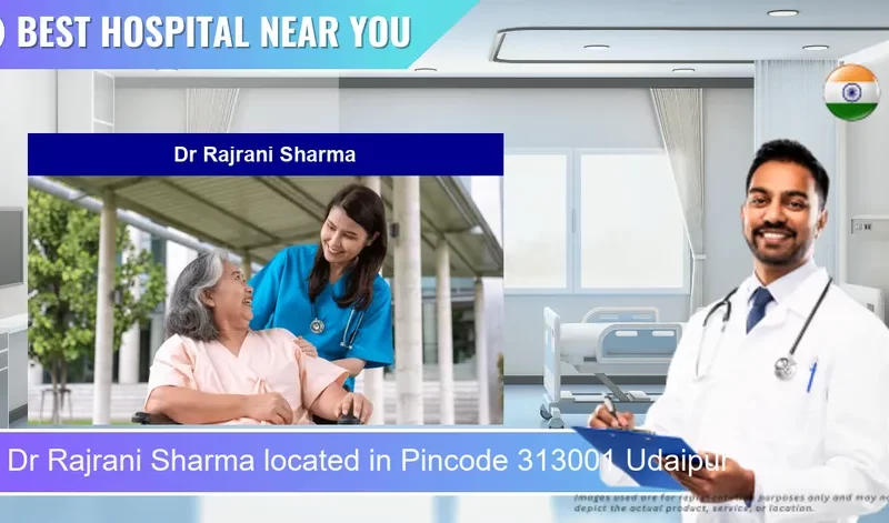 Dr Rajrani Sharma located in Pincode 313001 Udaipur