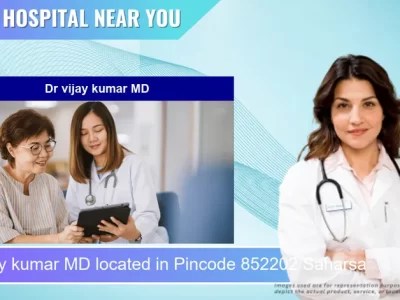 Dr vijay kumar MD located in Pincode 852202 Saharsa