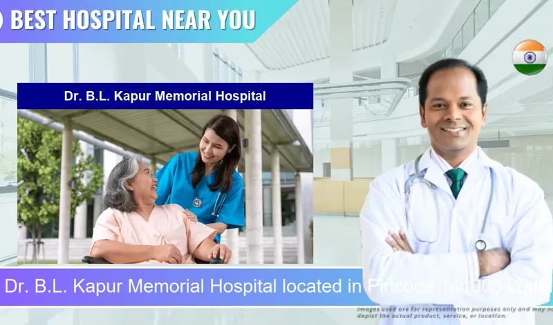 Dr. B.L. Kapur Memorial Hospital located in Pincode 141008 Ludhiana