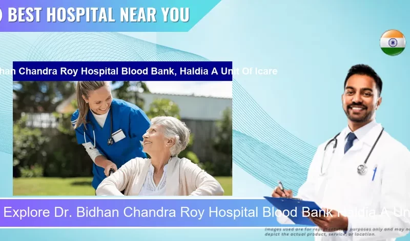 Dr. Bidhan Chandra Roy Hospital Blood Bank Haldia A Unit Of Icare located in Pincode 721645 Haldia