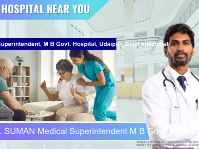 Dr. R L SUMAN Medical Superintendent M B Govt. Hospital Udaipur Child specialist located in Pincode 313001 Near Girls Hostel Maharana Bhupal Government Hospital Campus