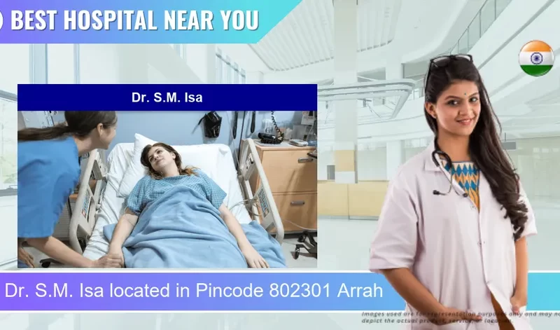 Dr. S.M. Isa located in Pincode 802301 Arrah