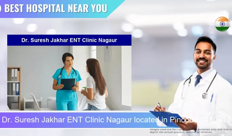 Dr. Suresh Jakhar ENT Clinic Nagaur located in Pincode 341001 Nagaur