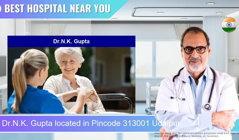Dr.N.K. Gupta located in Pincode 313001 Udaipur