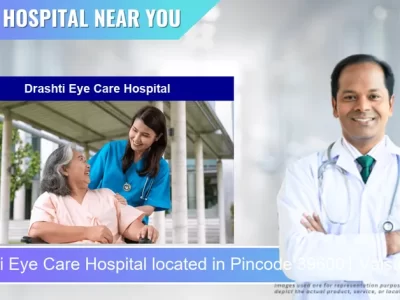 Drashti Eye Care Hospital located in Pincode 396001 Valsad