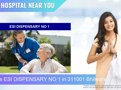 ESI DISPENSARY NO 1 located in Pincode 311001 Bhilwara