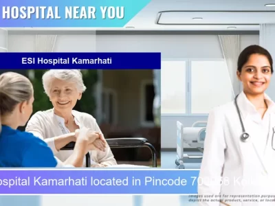 ESI Hospital Kamarhati located in Pincode 700058 Kolkata