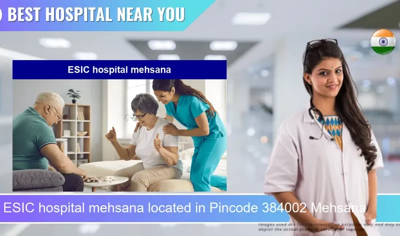 ESIC hospital mehsana located in Pincode 384002 Mehsana