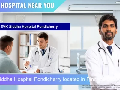 EVK Siddha Hospital Pondicherry located in Pincode 605001 Puducherry