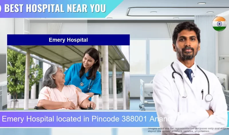 Emery Hospital located in Pincode 388001 Anand