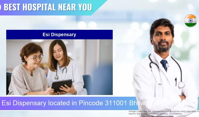 Esi Dispensary located in Pincode 311001 Bhilwara