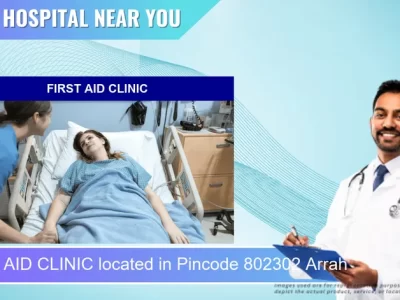 FIRST AID CLINIC located in Pincode 802302 Arrah