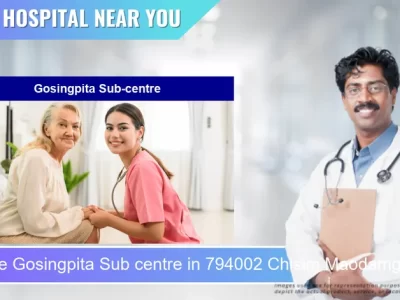 Gosingpita Sub centre located in Pincode 794002 Chisim Maodamgre