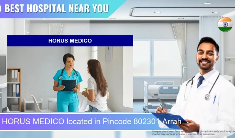 HORUS MEDICO located in Pincode 802301 Arrah