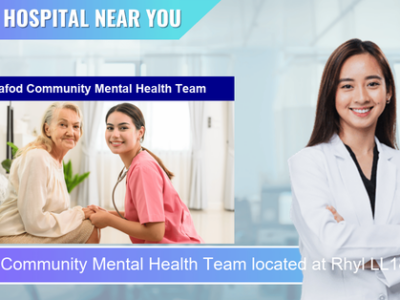 Hafod Community Mental Health Team located at Rhyl LL18 3EU