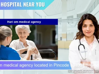 Hari om medical agency located in Pincode 334001 Bikaner