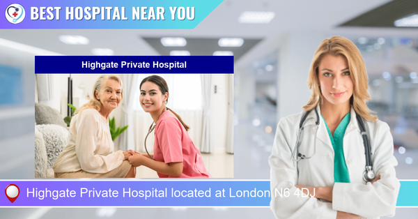 Highgate Private Hospital located at London N6 4DJ