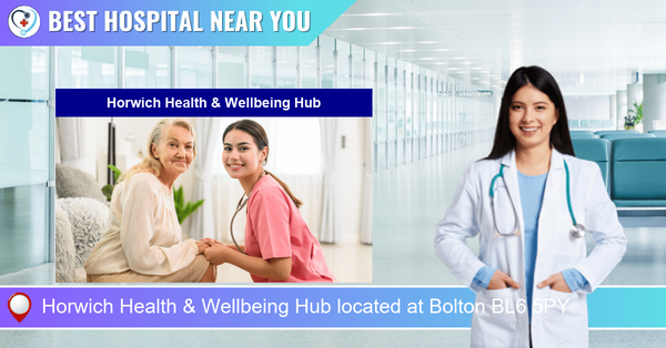 Horwich Health & Wellbeing Hub located at Bolton BL6 5PY