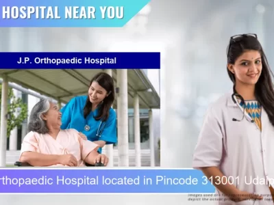 J.P. Orthopaedic Hospital located in Pincode 313001 Udaipur
