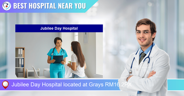 Jubilee Day Hospital located at Grays RM16 2PX