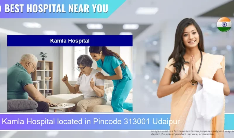 Kamla Hospital located in Pincode 313001 Udaipur
