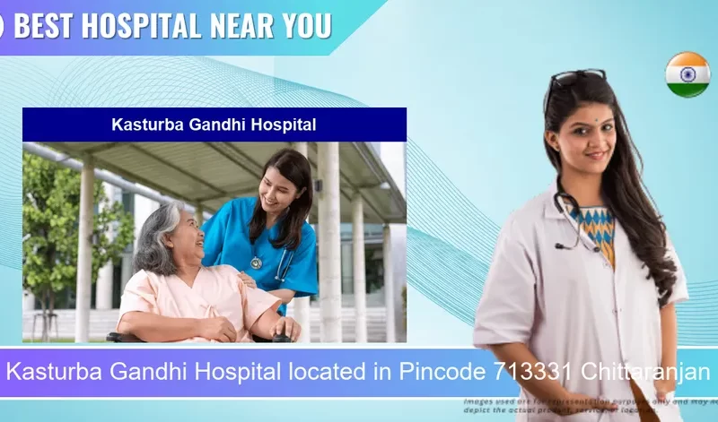 Kasturba Gandhi Hospital located in Pincode 713331 Chittaranjan