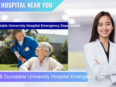 Luton & Dunstable University Hospital Emergency Department located at Luton LU4 0DZ